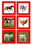 Pin by 명옥 김 on Для деток in 2020 | Animal puzzle, Farm animals, Animals