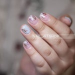 41shop #젤네일 #청담동네일 #청담네일 #gelnails #nails #nailart #naildesign #nailswag #청담네일샵 #Kor… | 젤네일, 네일아트, 네일