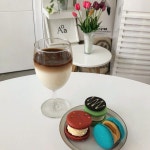 꿘수🍒 (@_kkwonsu) su Instagram: #개항로91 오레그랏세🖤 #オレグラッセ #macarons #drink i 2020