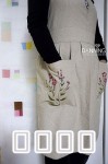 [천아트] 패랭이꽃 앞치마 / 야생화 손그림 / /선물추천 : 네이버 블로그 in 2020 | Transition outfits, Reusable tote bags, Boho... 