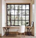 office ⍟ kantoor ⍟ minimal office ⍟ white ⍟ interieur inspiratie ⍟ with a view ⍟ office space | 집 디자인, 인테리어