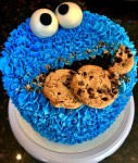 Cookie Monster | Monster birthday cakes, Cookie monster cake, Monster cookies