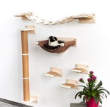 Cat Scratching Post, Modern Cat Furniture, Cat Tree, Cat Shelves for Wall, Cat Tree Natural Wood - Etsy Home Decor에 있는 Nicole... 