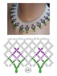 со схемами — Сделай сам, идеи для творчества - DIY Ideas #beadedjewelry | 구슬, 공예, 목걸이