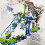 어반스케치 작가 윤코❤ urbansketchers(@draw_yunko) • Instagram 사진 및 동영상