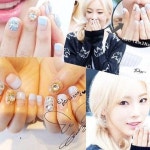 • Nail Design 연예인네일 소녀시대 태연네일 / 탱구네일 네일아트모음! : 네이버 블로그 #entendenciaMaquillajecoreano... 