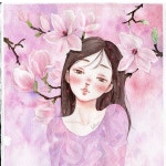 •Dream girl 꿈꾸는소녀 시리즈_ 2_W&N Cotman Watercolour 45Saunders 100% Cotton paper28x37cm_#헬레나그림 #wip | Painting... 