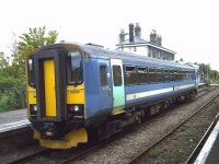 153314 at saxmundham station Railways에 있는 핀
