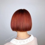 탈색 1회 후 진행되었습니다😄 . #레드브라운 #레드염색 #레드브라운염색” | Style, Fashion, Choker necklace