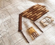 😄 오재는 내일 히얼유아마켓에 참여해요 근처에 … | Idéias de bordado, Bordados a mão riscos, Bordados a mão livre