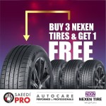 Buy 3 Nexen Tires from the best tire shop and get 1 Tire Absolutely FREE Buy 3 Nexen Tires from the best tire shop and get 1 Tire... 