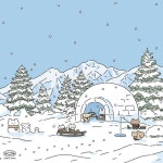 13 条评论 - AUBE BLUE 오브블루 (@aube.blue) 在 Instagram 发布：“보송 보송 ⛄️ 아침에 일어나서 겨울냄새가 나면 가슴이... 