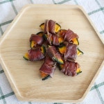 간식먹개 - 단호박오리말이 in 2024 | Delicious, Butcher block cutting board, Butcher block