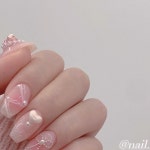 🤍 네일바이비 🤍 어린이대공원네일 ‧ 건대네일 ‧ 군자네일 on Instagram: ♥ ⠀ ⠀ 𝟏𝟐월 #이달의아트 𝑐𝑎𝑠ℎ. 𝟕𝟗... 