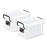 코멕스 정리의 신 네오박스 30 3L, 혼합 색상, 2개입