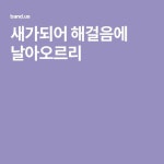 새가되어 해걸음에 날아오르리 - 2020