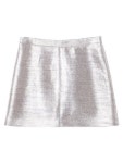 W CONCEPT : W컨셉 - [SONO IO:소노이오] GLAM SK | Silver skirt metallic, Pink activewear, Metallic skirt