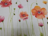 [천아트/패브릭페인팅]양귀비꽃 | 양귀비 꽃, 칠하기