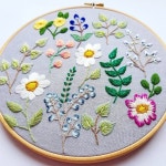 사진 설명이 없습니다. | Hand embroidery projects, Hand embroidery, Sewing stitches