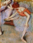 Edgar Degas. Dancers - 1895. | 에드거 드가, 그림, 르누아르
