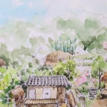 울타리 | 시골집, 시골풍경, 집배원