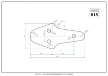 STUDYCADCAM 2D CAD EXERCISES 615 (PDF) STUDYCADCAM 2D CAD 연습 615 (PDF) - Payhip in 2024 | Autocad, Autocad drawing, Cad drawing