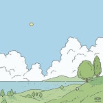 AUBE BLUE 오브블루 在 Instagram 上发布：“☀️ - 이번 명절은 집에만 있지만 바다가 보고싶어서 그려보았어요 보시는 분들도 그림으로... 