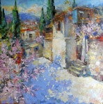 Oil painting에 있는 영주 김님의 핀 | 풍경화