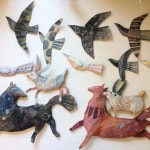 Pin by 선혜 김 on 퀼트 | Paper clay art, Paper mache art, Paper mache animals