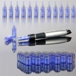 Meso Pen Beauty Roller Auto Microneedle System Dr. Pen Adjustable Needle Lengths 0.25mm-3.0mm Electric Derma Stamp Auto Micro... 