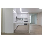 #kitcheninterior * 부천 상동 대림아파트 인테리어 순백의 깨끗함으로 주방을 환하게 밝혀주는 유로8000 프라화이트 싱크대 수납키큰장에... 