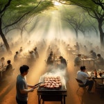 미세먼지 많은 날엔 삽겹살이지? 정말일까