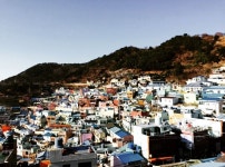 당일치기 부산여행 첫 코스 _감천문화마을 아기자기한 집들 사이로 엔틱한 풍경들과 동화같은 벽화들이 기억에 남는다 | 일상