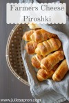 FARMER CHEESE PIROSHKI - Julies Apron | Recipe | Farmers cheese, Creamy cheese, Cheese