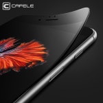 Cafele 대한 iphone 7 화면 보호기 3d 부드러운 가장자리 전체 커버 강화 유리 iphone 7 plus 원활한 취재 안티 섬광 필름 | Iphone... 