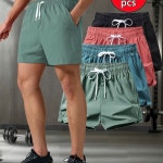 Running & Fitness｜Temu Temu｜4개 남성용 운동용 반바지... 러닝 & 피트니스에 완벽 in 2024 | Athletic shorts men, Casual... 