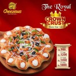 YumFoody Brings The Royal Crown Crust Pizza at Your Door Step. | Pizza crust, Food, Crust