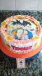 Torta dragon ball | Dragonball z cake, Cake, Dragon ball