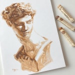 #오일파스텔 #오일파스텔드로잉 #인물드로잉 #인물화 #드로잉 #일러스트 #일러스트레이션 #시넬리에 #oilpastel... 