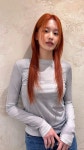 서울숲 미용실 온야드 오렌지브라운 KOREAN HAIR STYLE ONYAD LONG Orange Brown in 2024 | Modern hairstyles, Long scene hair... 