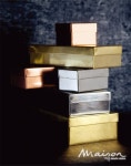 Shiny Box Shiny Box  (시우로 디자인,크래프츠랩). 철 €22~ , 황동&구리€45~ (봉 마르셰) | 구리, 디자인