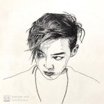 ㅠㅠㅠ #펜드로잉 #드로잉연습 #인물화스케치연습 #인물화 #드로잉 #스케치 #펜화 #일러스트 #지드래곤 #지디 #pendrawing... 