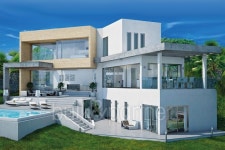 Modern villa with sea views for sale in Jávea - ID 5500524 - Real estate is our passion... www.bulk-partner.com | 건축