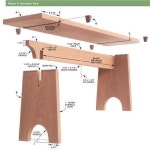 Resultado de imagem para Sliding Dovetail Bench - Woodworking Projects - American Woodworker | 가구 계획, 식탁만들기
