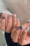 가을네일, 유니크네일 : unique nail, autumn nail