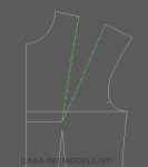 다트 모양은 어떻게 정해질까, 가슴다트, 허리다트, 힙다트 패턴메이킹, 패턴기초(이미지 포함) | 패턴, 양재, 무료 패턴