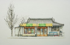 부산상회 釜山商會 | 이미경 Lee Me Kyeoung | 2012 | Acuarela