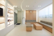 화이트우드톤 깔끔한 분위기의 45평 한의원인테리어 (안산 상록구 본오동)