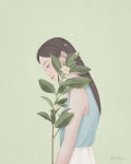 올리브영 라운드어라운드 🌿 #피부는일요일 ROUND AROUND x CHOI MI KYUNG . . #라운드어라운드 #roundaro… | Ilustrasi... 