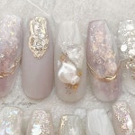 Pin page miunail/미우/ニュアンスネイル on Instagram: Spring Nuance nail design . @mystic_jo._ #ミスティックジョー... 